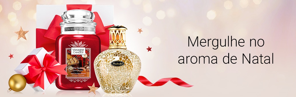 VELAS E PERFUMES PARA CASA DE NATAL