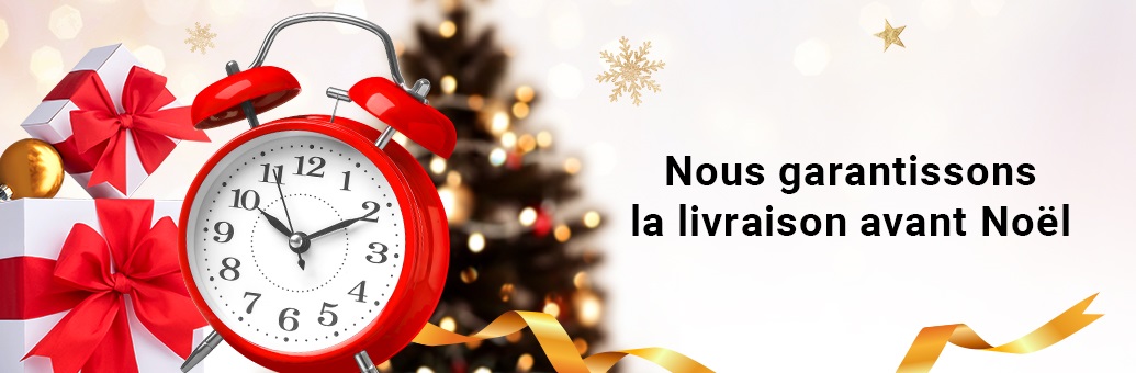 Livraison garantie pour Noël