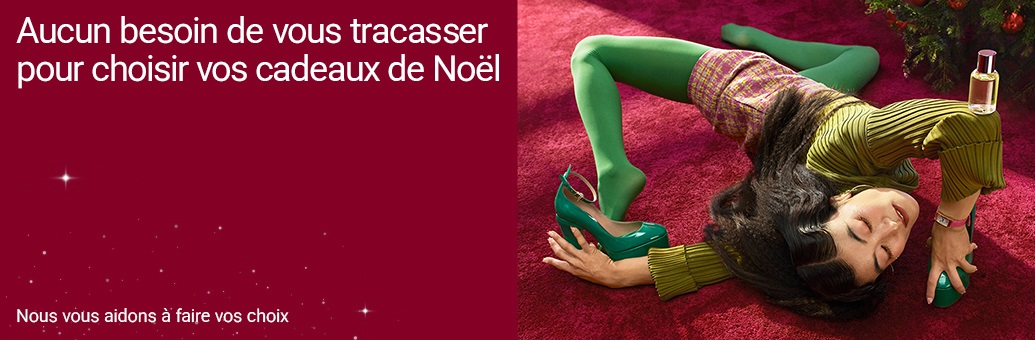 Aucun besoin de vous tracasser pour choisir vos cadeaux de Noël. Nous vous aidons à faire vos choix.
