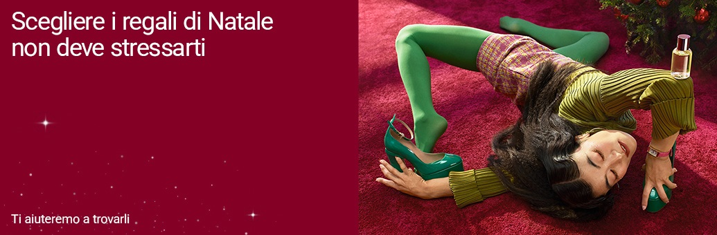 Scegliere i regali di Natale non deve stressarti. Ti aiuteremo a trovarli.