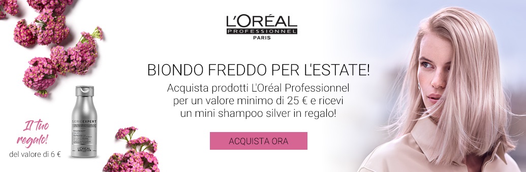 W25 Loreal Pro Silver Shampoo GWP 30€