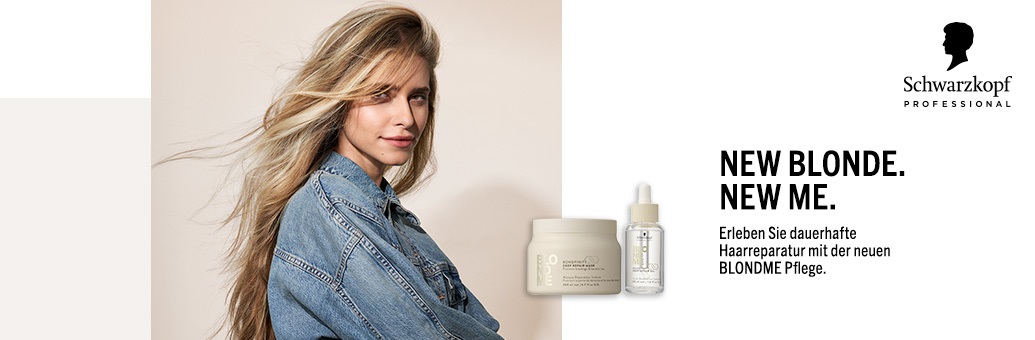 Schwarzkopf Professional BLONDME special page - 1.