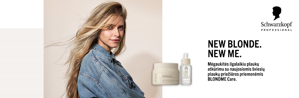 Schwarzkopf Professional BLONDME special page - 1.