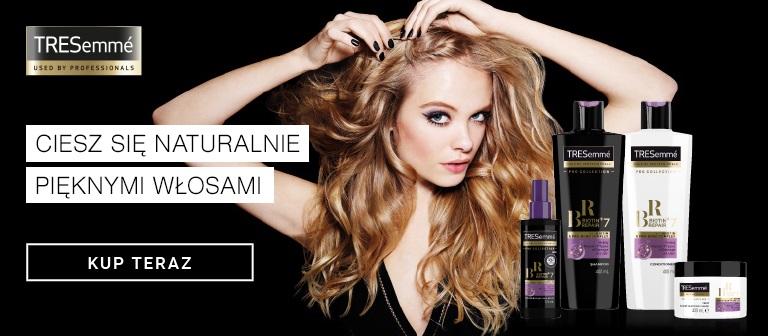 TRESemmé: produkty do włosów | notino.pl Tresemme profesjonalny sposób na naturalnie piękne włosy