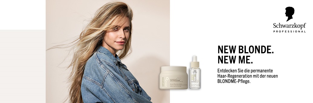Schwarzkopf Professional BLONDME special page - 1.