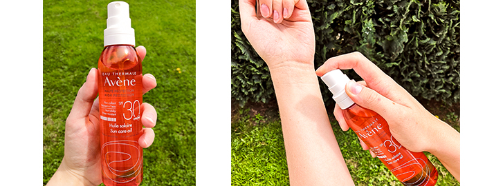 Avène Sun Sensitive olje za sončenje SPF 30