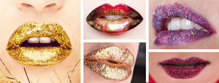 Glitter lips / bleščeče ustnice