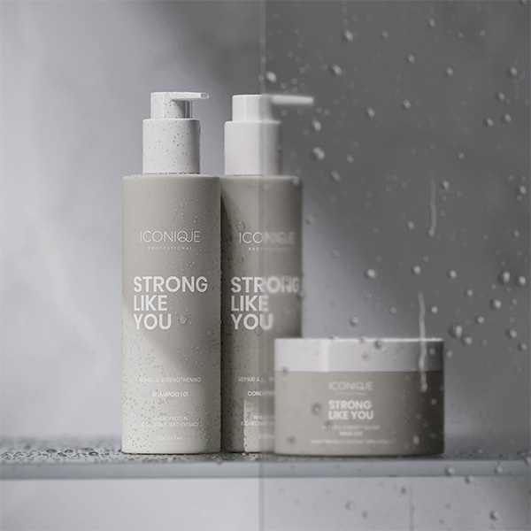 Pro poškozené vlasy: <br>STRONG LIKE YOU