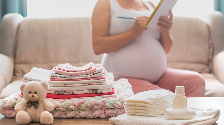 Consigli per le donne incinte, Prepararsi al bebè