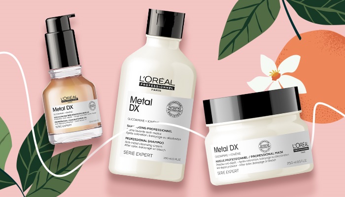 Sankarituote hiusten detox-hoitoon: <b><br>L'Oréal Professionnel Serie Expert Metal Detox</b>