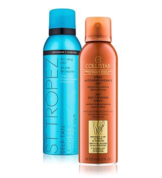 Auto-bronzeadores e bronzeadores