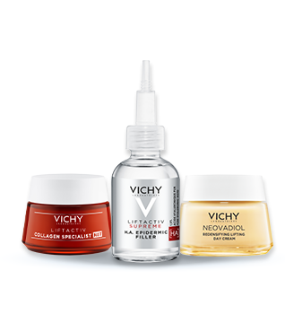 Vichy contra las arrugas y el envejecimiento de la piel