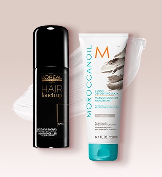 Colorações de cabelo