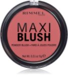 Rimmel Maxi Blush pudrowy róż