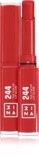 3INA The Color Lip Glow batom hidratante com brilho tom 244 - Classic, brilliant red 1,6 g