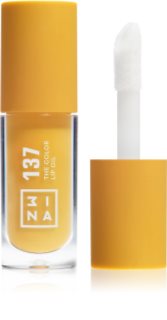 3INA The Color Lip Oil hidratáló olaj az ajkakra árnyalat 137 - Bright honey yellow, sheer 4 ml