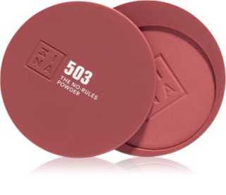 3INA The No-Rules Powder мултифункционален грим за очи, устни и лице цвят 503 - Nude pink, matte 8 гр.