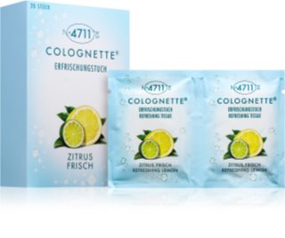 4711 Colognette Wipes osvěžující vlhčené ubrousky