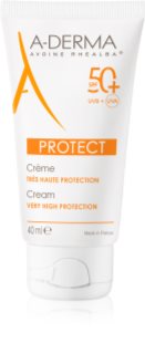 A-Derma Protect Cream ochranný krém pro normální a suchou pleť SPF 50+ 40 ml