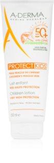 A-Derma Protect Kids Children Lotion zaštitno dječje mlijeko za sunčanje SPF 50+ 250 ml