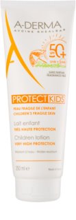 A-Derma Protect Kids Ptrotectie solara pentru copii SPF 50+ 250 ml