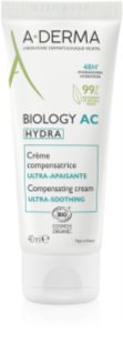 A-Derma Biology Hydraterende en Kalmerende Crème met 48-Uurs Werking 40 ml