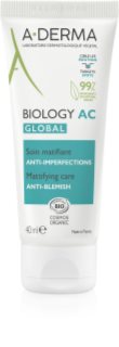 A-Derma Biology AC matirajoča nega proti nepravilnostim na koži 40 ml