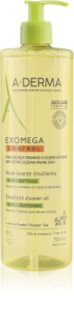A-Derma Exomega Control Emollient Shower Oil bevochtigende doucheolie voor Droge tot Atopie Huid