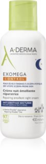 A-Derma Exomega Control Repairing Emollient Night Cream регенериращ нощен крем против сърбеж 400 мл.