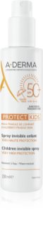 A-Derma Protect Kids Children Invisible Spray zaštitno mlijeko za sunčanje u spreju SPF 50+ za djecu 200 ml