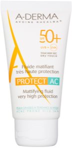 A-Derma Protect AC матуючий флюїд SPF 50+ 40 мл