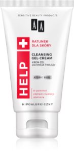 AA Cosmetics Help Atopic Skin kremiges Reinigungsgel für trockene bis atopische Haut ohne Parfümierung 150 ml