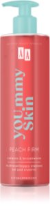 AA Cosmetics YOU.mmy Skin Peach Firm óleo de duche com efeito hidratante 400 ml