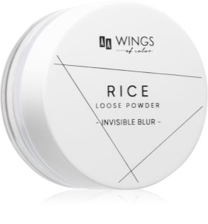 AA Wings of Color Rice pó solto transparente 9 g