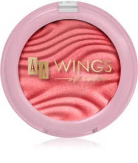 AA Wings of Color Blush & Go kompaktní tvářenka odstín 03 Coral Pink 4.5 g