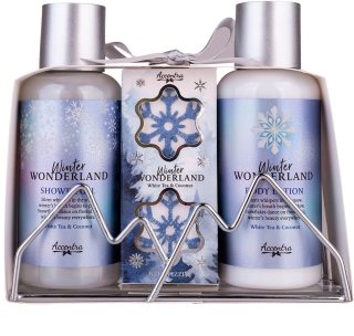 Accentra Winter Wonderland Dāvanu komplekts vannai ar aromātiem White Tea & Coconut