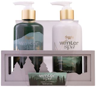 Accentra Winter Spa Dāvanu komplekts rokām ar aromātiem Fresh Pine & Winter Berries