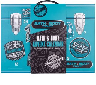Accentra BATH and BODY TOOLKIT calendário do Advento para homens