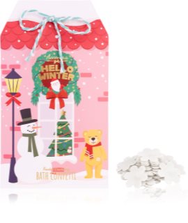 Accentra Hello Winter Bath Confetti koupelové vločky 10 g