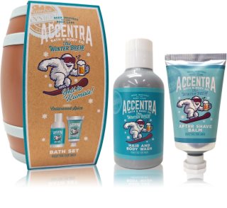 Accentra The Winter Brew Bath Set coffret cadeau pour homme 1 pcs