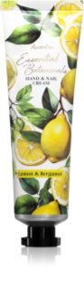 Accentra Essential Botanicals Hand & Nail Cream eine Crem zum Schutz von Händen und Nägeln mit Duft citron a bergamot 60 ml