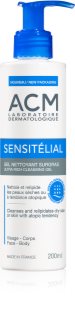 ACM Sensitélial Ultra Rich Cleansing Gel gel nettoyant hydratant pour peaux sèches à atopiques 200 ml