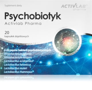 Activlab Pharma Psychobiotyk kapsułki do dobrego samopoczucia psychicznego 20 caps.