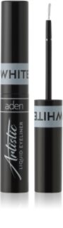 Aden Cosmetics Artistic eyeliner liquidi colore 02 White 3.5 ml