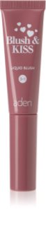 Aden Cosmetics Blush & Kiss trucco multifunzione per labbra e viso colore 01 Pink Petal 8 ml