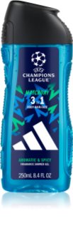 Adidas UEFA Champions League Matchday gel douche parfumé