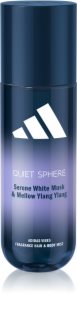 Adidas Vibes Quiet Sphere Brume Parfumée Corps et Cheveux pour femme