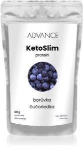 Advance KetoSlim proteinový koktejl prášek na hubnutí příchuť Blueberry 480 g