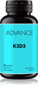 Advance K2D3 tablety na podporu zdravia kostí a zubov 60 tbl