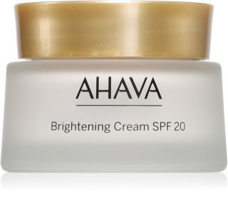 AHAVA Time To Smooth rozświetlający krem nawilżający SPF 20 50 ml